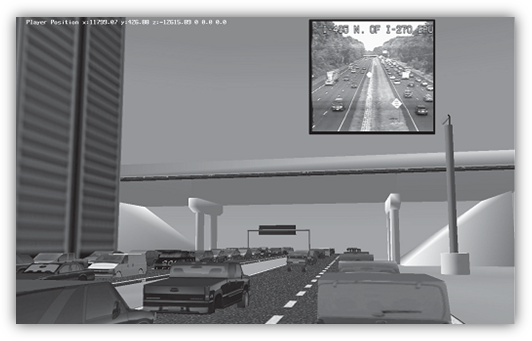 Four-dimensional interactive visualization publication image